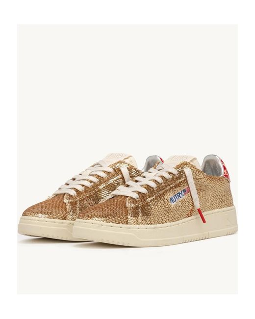 Autry Multicolor Sequin Appliqué Sneakers