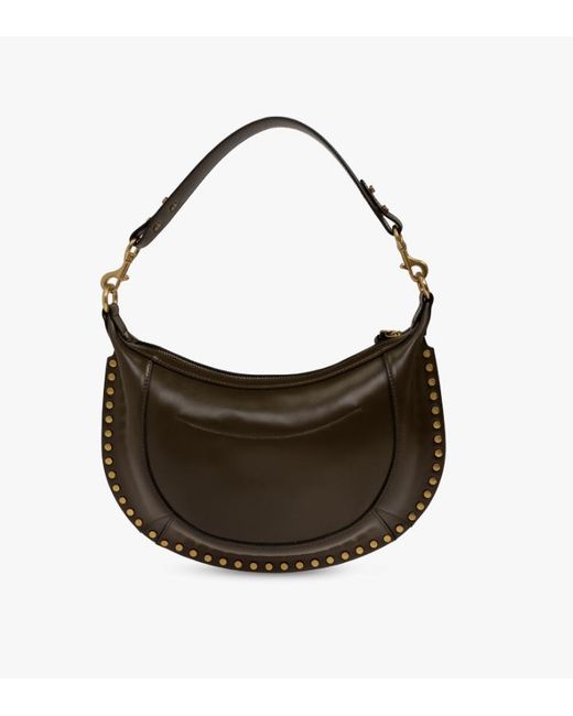 Isabel Marant Brown Letter Shoulder Bag