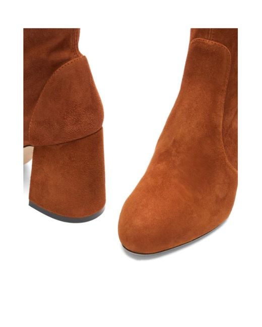 Stuart Weitzman Brown Essentialist Stretch 85