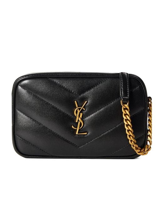 Saint Laurent Black Versatile Crossbody Bag