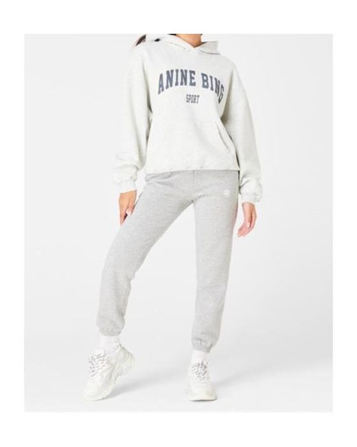 Anine Bing Gray Long Sleeve Sweatshirt