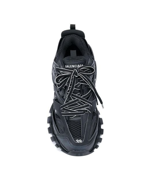 Balenciaga Blue Track Lace-Up Sneakers