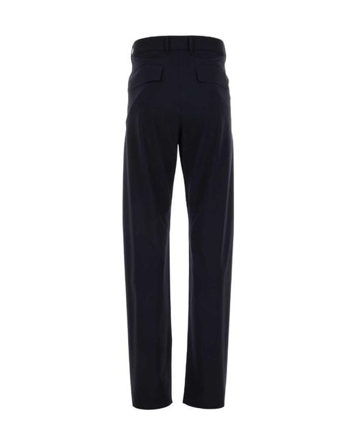 Givenchy Blue Straight-Leg Tailored Trousers for men