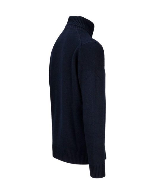 Kangra Cashmere Blue Maglia for men