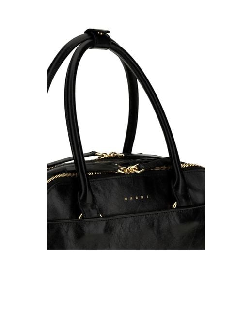 Marni Black Small Boxyne Bag