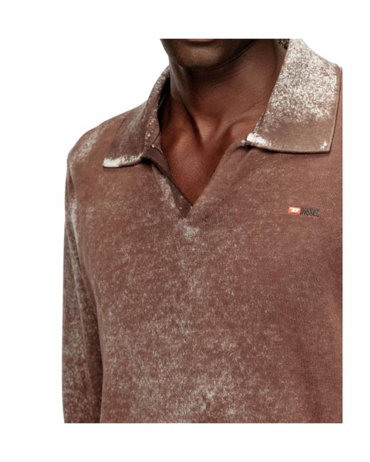 DIESEL Brown K-Lawrence Jumper for men