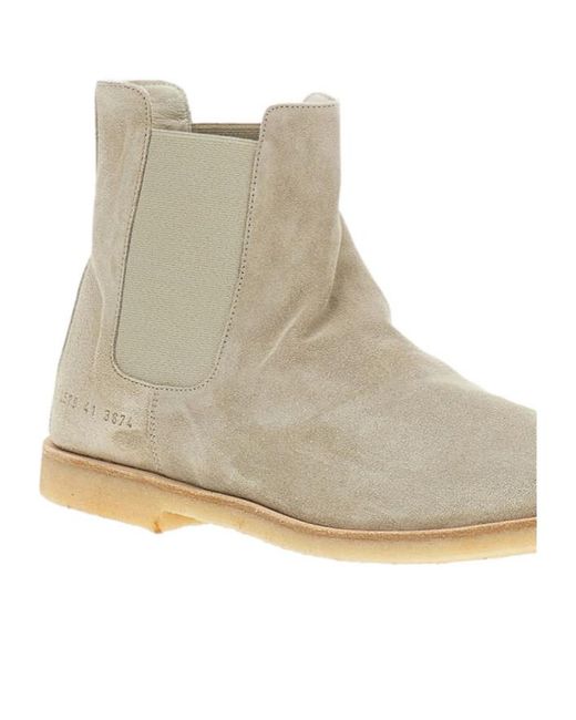 Common Projects Natural Chelsea Boots for men