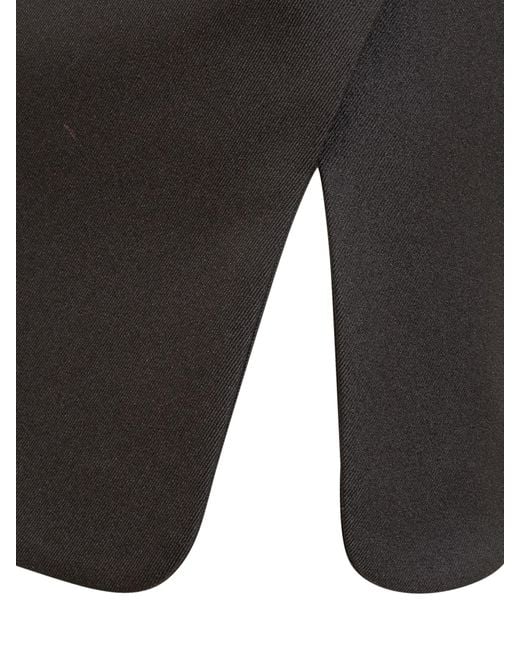 Off-White c/o Virgil Abloh Black High Waisted Tailored Mini Skirt