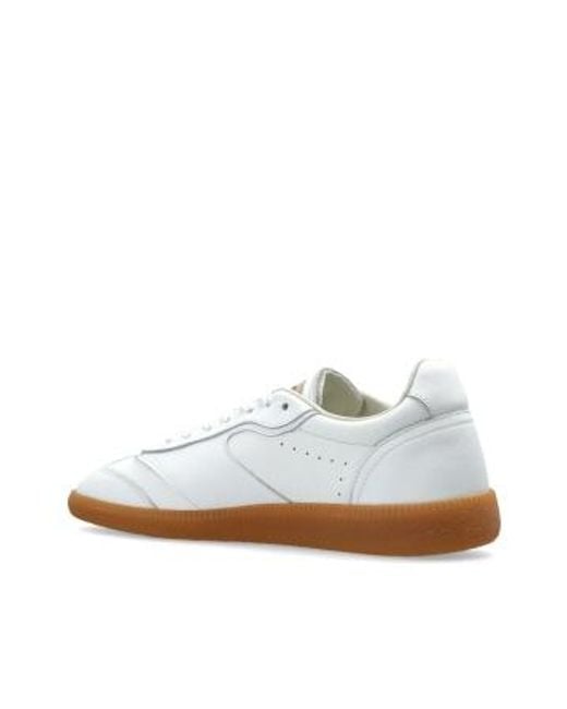 DSquared² White Retro Low-Top Sneakers