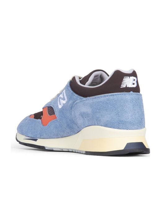 New Balance Blue Lace-Up Low-Cut Casual Shoes for men