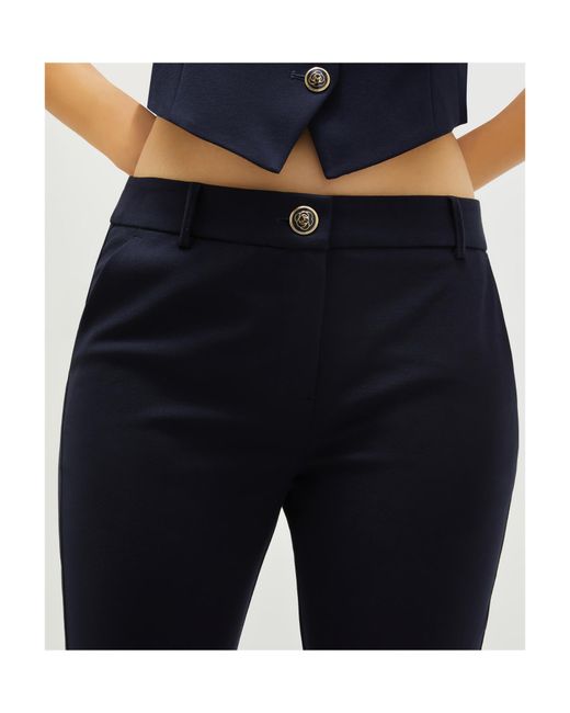 Marella Blue Stretch Chino Trousers