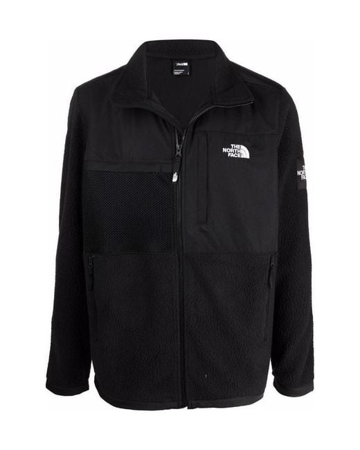 The North Face Black Logo Embroidered Casual Jacket for men