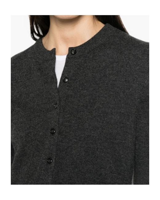 Lisa Yang Black Karia Button-Fastening Cardigan
