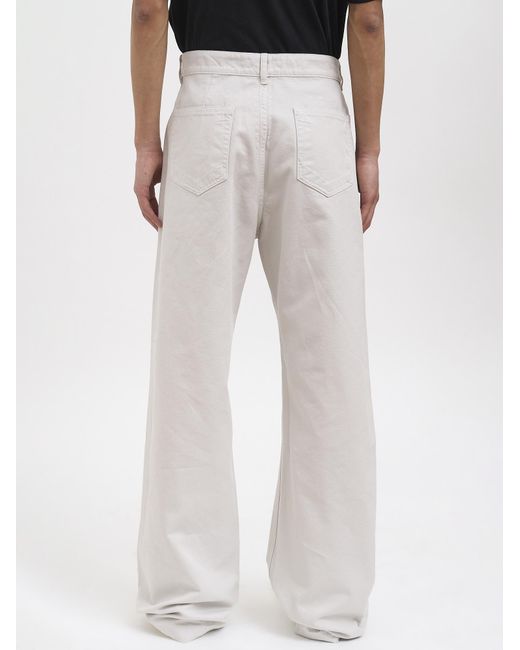 Rick Owens Gray Belt Loop Jeans for men
