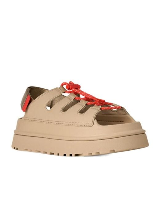 Ugg Brown Golden Glow Toggle Sandals