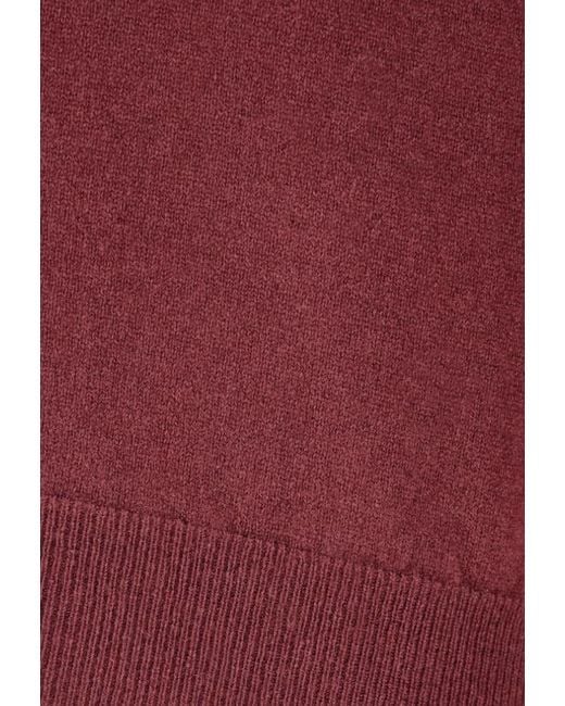 Ballantyne Red Long-Sleeve Knit Top for men