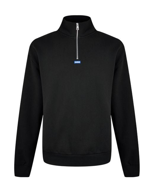 Boss Black Zipper Sweatshirt for men