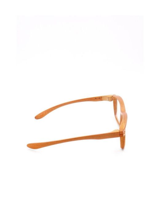 Herrlicht White Rectangle Frame Glasses