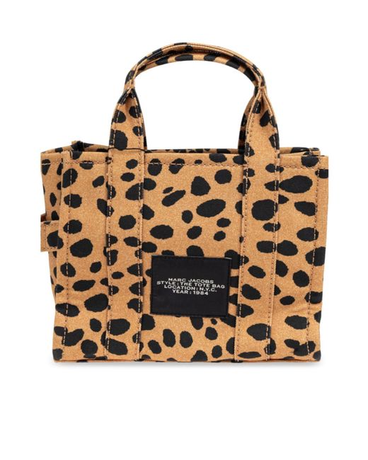 Marc Jacobs Metallic The Cheetah Small Tote Bag