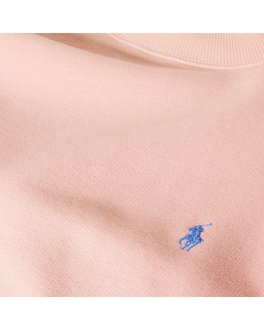 Polo Ralph Lauren Pink Comfortable Crew Neck Sweatshirt