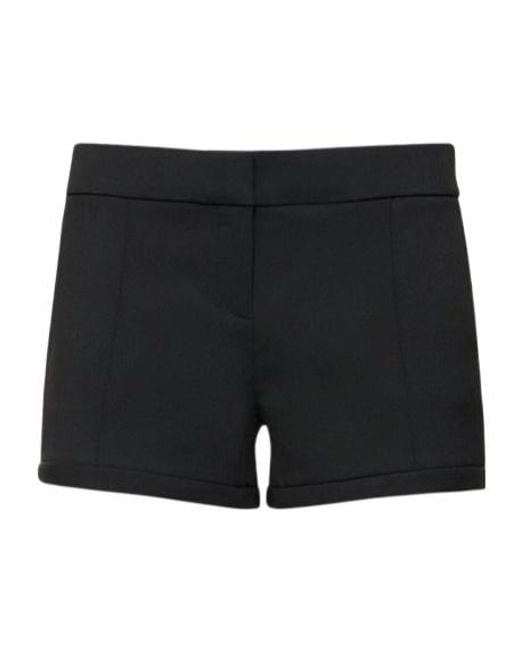 Coperni Black Tailored Viscose Blend Shorts