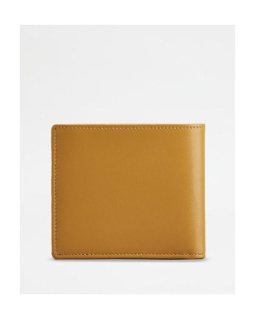 Tod's Natural Logo Wallet for men