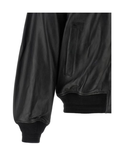 DIESEL Gray L-Type Bomber Jacket for men