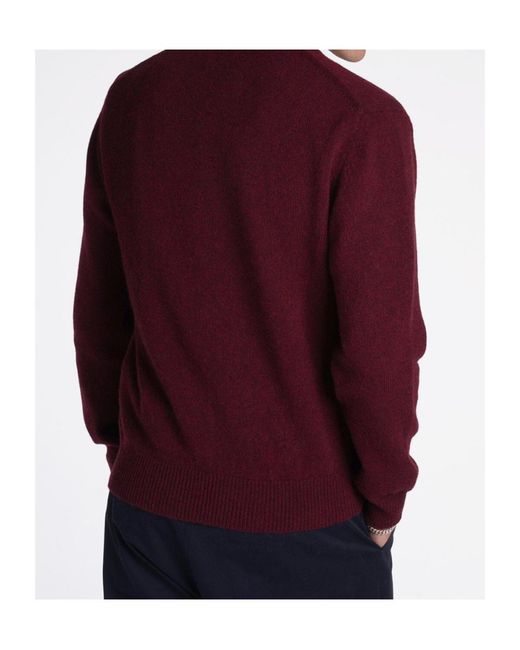 Baracuta Embroidered Crew-Neck Sweater for men