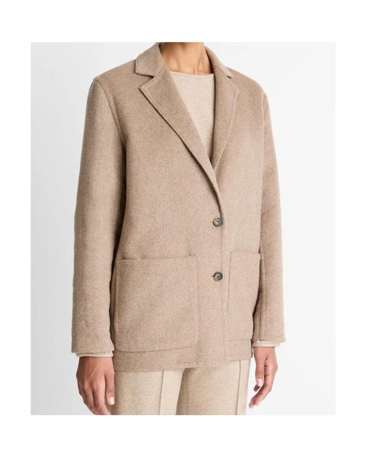 Vince Natural Patch Pocket Jacket