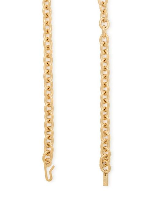 Chloé White The Chloé Script Chain Belt