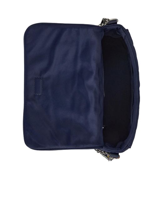 Ralph Lauren Blue Flap Shoulder Bag