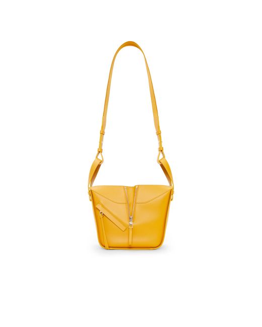 Loewe Yellow Compact Hammock Bag