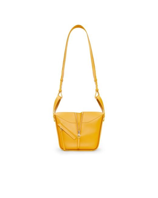 Loewe Yellow Compact Hammock Bag