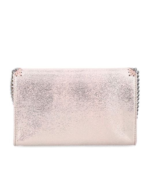 Stella McCartney Pink Falabella Wallet Crossbody Bag