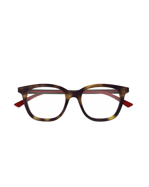 Gucci White Eyewear Square Frame Glasses