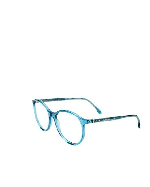 Isabel Marant Blue Full-Rimmed Plano Lenses