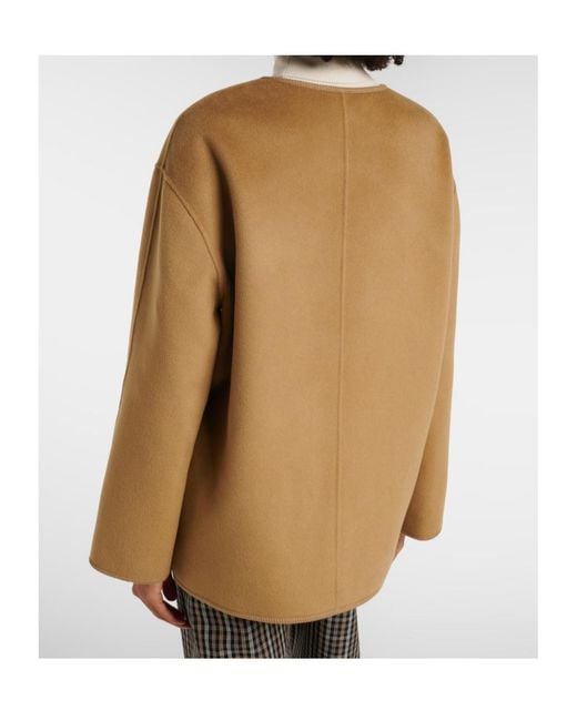 Rohe Brown Long Sleeve Casual Jacket