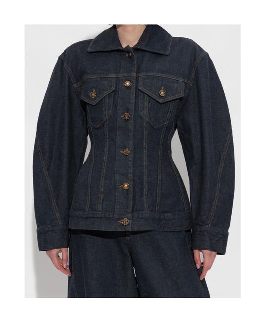 Givenchy Blue Chest Pocket Denim Jacket