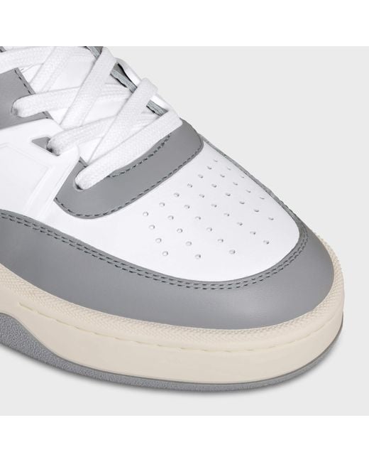 Céline White Trainer Ct-09 Low Lace-Up Sneaker for men