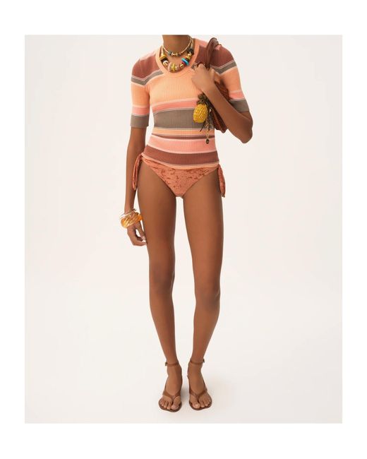 Chloé Pink Chloé Knotted Bikini Bottoms