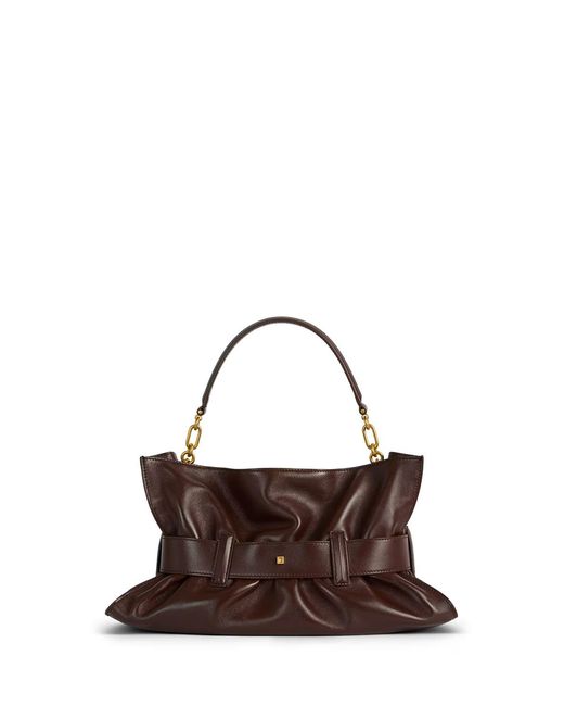 Balmain Brown Anthem Medium Bag
