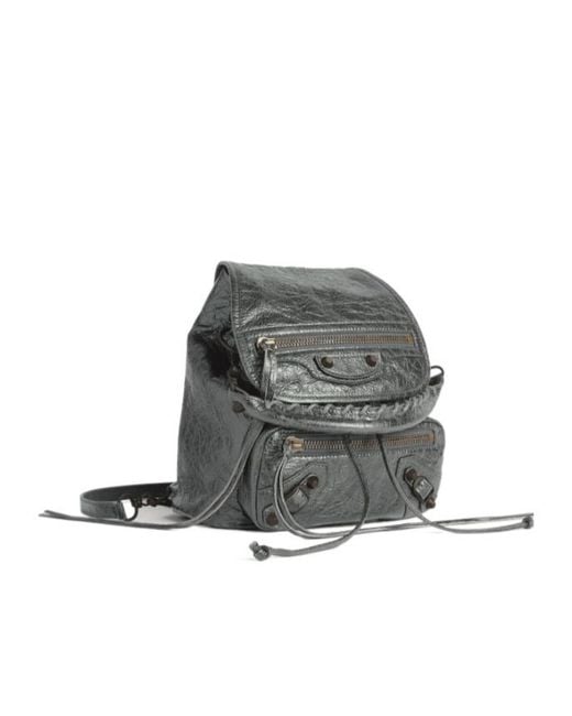 Balenciaga Black Le City Backpack Mini