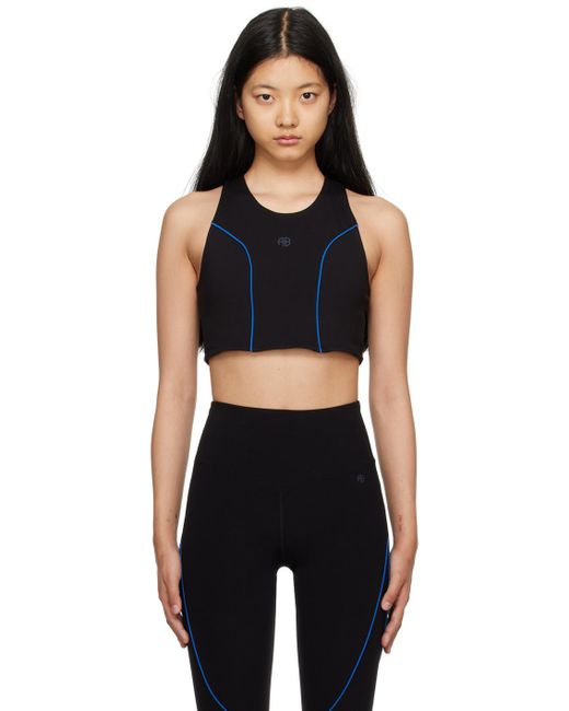 Anine Bing Black Bria Racer Back Top