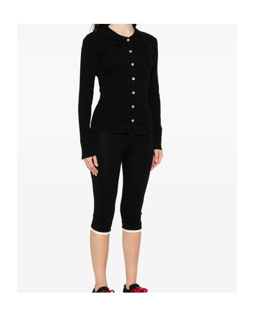 Baserange Black Long-Sleeved Cardigan