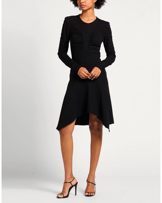 Isabel Marant Black Figure-Hugging Stretch Dress