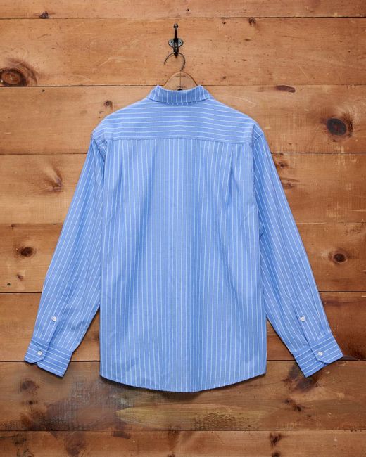 Bode Bluebell Long Sleeve Shirt for men