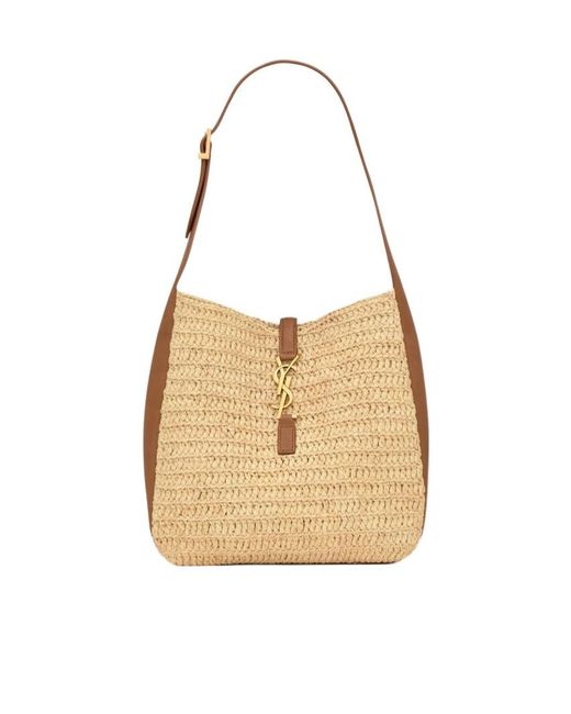 Saint Laurent Natural Le 5 À 7 Supple Small Shoulder Bag
