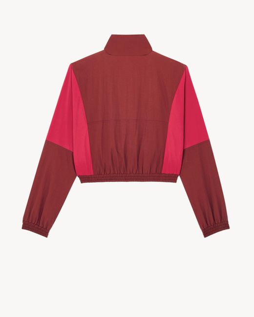 Saint Laurent Red Long Sleeve Jacket