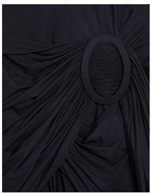 Balenciaga Black Fitted Dress