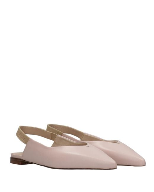Max Mara Brown Pointed-Toe Flat Sandals